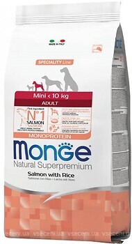 Фото Monge Mini Adult Salmon & Rice 7.5 кг
