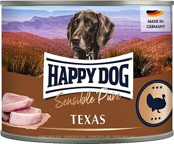 Фото Happy Dog Sensible Pure Texas Turkey 200 г