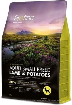 Фото Profine Adult Small Breed Lamb & Potatoes 2 кг