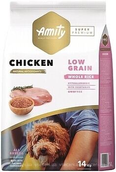 Фото Amity Super Premium Chicken 14 кг