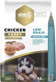 Фото Amity Super Premium Puppy Chicken 14 кг