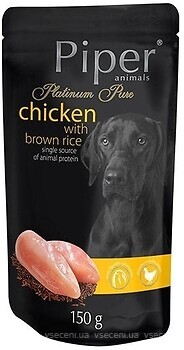 Фото Dolina Noteci Piper Dog Platinum with chicken and brown rice 150 г