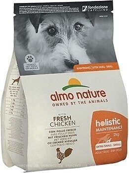 Фото Almo Nature Holistic Maintenance XS-S with Fresh Chiken 2 кг