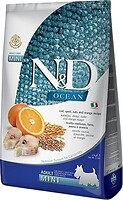 Фото Farmina N&D Ocean Adult Mini Cod, Spelt, Oats & Orange 2.5 кг