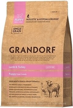 Фото Grandorf Puppy Lamb & Turkey 1 кг