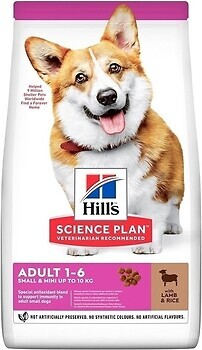 Фото Hill's Science Plan Small & Mini Adult with Lamb & Rice 3 кг