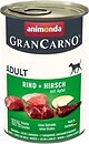 Фото Animonda Gran Carno Adult Rind + Hirsch mit Apfel 400 г