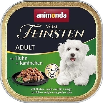 Фото Animonda Vom Feinsten Adult mit Huhn + Kaninchen in Sauce 150 г