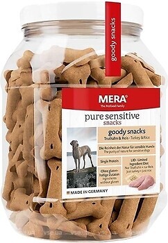 Фото Mera Pure Sensitive Truthahn & Reis 600 г