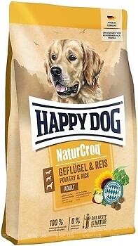 Фото Happy Dog NaturCroq Adult Poultry & Rice 11 кг
