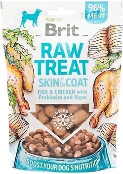 Фото Brit Raw Treat Skin and Coat 40 г (112132)