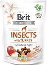 Фото Brit Crunchy Cracker Adult Insects with Turkey 200 г