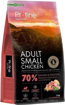 Фото Profine Adult Small Breed Chicken & Potatoes 7 кг