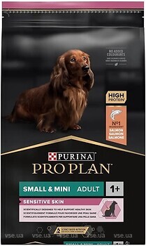 Фото Purina Pro Plan Small & Mini Adult Sensitive Skin 7 кг