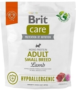 Фото Brit Care Hypoallergenic Adult Small Breed Lamb 400 г