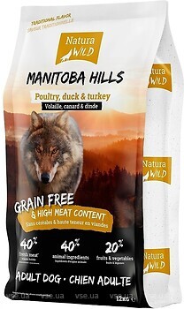 Фото Natura Wild Manitoba Hills Poultry, Duck & Turkey 12 кг