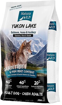 Фото Natura Wild Yukon Lake Salmon, Tuna & Turkey 12 кг