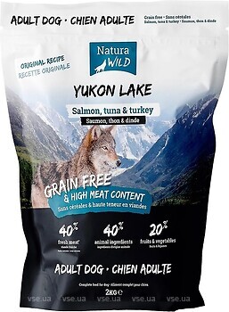 Фото Natura Wild Yukon Lake Salmon, Tuna & Turkey 2 кг