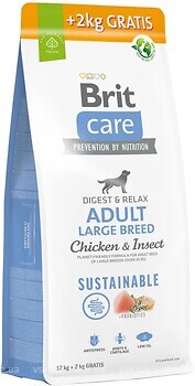 Фото Brit Care Adult Large Breed Chicken and Insect 14 кг