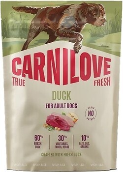 Фото Carnilove True Fresh for Adult Dogs Duck 1.5 кг