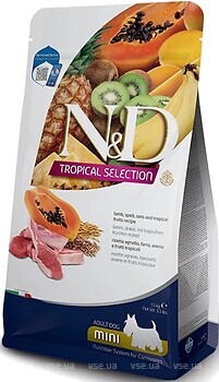 Фото Farmina N&D Tropical Selection Adult Mini Lamb 1.5 кг