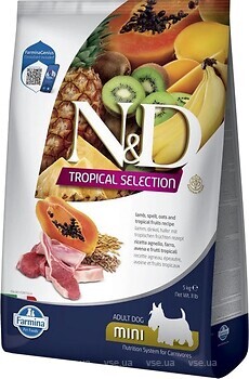 Фото Farmina N&D Tropical Selection Adult Mini Lamb 5 кг