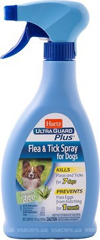 Фото Hartz Спрей UltraGuard Plus Flea & Tick Spray For Dogs 473 мл (3270001883)
