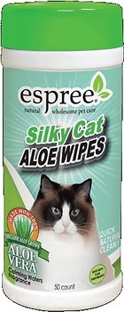 Фото Espree Влажные салфетки Silky Cat Grooming Wipes 50 шт. (e01421)