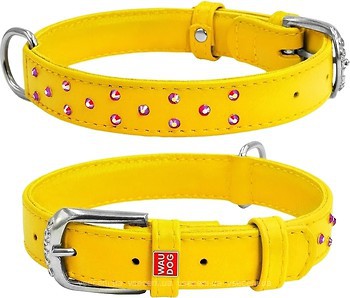 Фото Collar Классический Glamour 38-49 см / 20 мм желтый (32798)