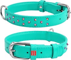 Фото Collar Классический Glamour 38-49 см / 20 мм бирюзовый (327913)