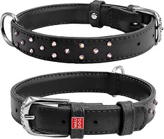 Фото Collar Классический Glamour 38-49 см / 20 мм черный (32791)