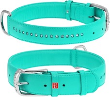 Фото Collar Классический Glamour 46-60 см / 35 мм бирюзовый (388213)