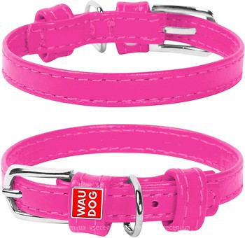 Фото Collar Классический Waudog Glamour 18-21 см / 9 мм розовый (32007)