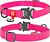 Фото Collar Классический Waudog Waterproof 35-58 см / 25 мм розовый (27847)