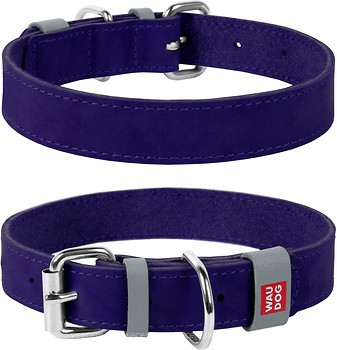 Фото Collar Классический Waudog Classic 19-25 см / 12 мм фиолетовый (02019)