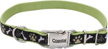 Фото Coastal Классический Ribbon 30 см / 16 мм brown paws and bones (61471_BPB12)
