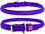 Фото Collar Классический Waudog Glamour 39-47 см / 10 мм фиолетовый (35069)