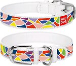 Фото Collar Классический Waudog Design 27-36 см / 15 мм белый (366215)