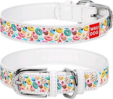 Фото Collar Классический Waudog Design 27-36 см / 15 мм белый (369215)