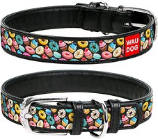 Фото Collar Классический Waudog Design 38-49 см / 25 мм черный (37131)