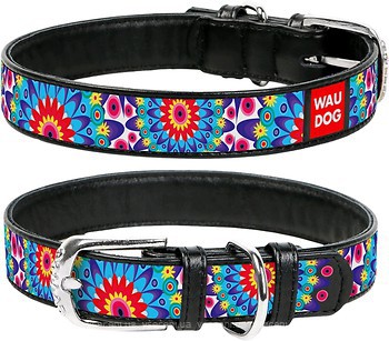 Фото Collar Классический Waudog Classic 19-25 см / 12 мм черный (37591)