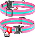 Фото Collar Классический Waudog Nylon 31-49 см / 25 мм розовый (52147)