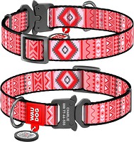 Фото Collar Классический Waudog Nylon 31-49 см / 25 мм красный (5208)