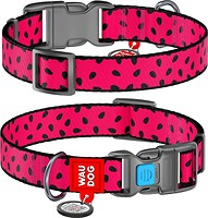 Фото Collar Классический Waudog Nylon 23-35 см / 15 мм розовый (4774)