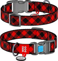 Фото Collar Классический Waudog Nylon 31-49 см / 25 мм красный (4689)