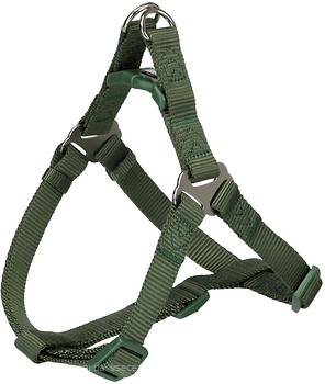 Фото Trixie Шлея Premium One Touch Harness M 50-65 см / 20 мм forest (204519)