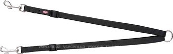 Фото Trixie Поводок-сворка Premium XS-M 0.4-0.7 м / 15 мм black (201101)