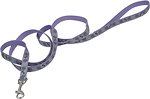 Фото Coastal Поводок классический Lazer 1.2 м / 16 мм purple paw bones (46464_PPP04)