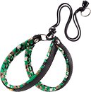 Фото Ferplast Шлея Agila Fantasy 3 42 см / 50 см / 15 мм green/black (75576431)