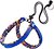 Фото Ferplast Шлея Agila Fantasy 3 42 см / 50 см / 15 мм blue (75576432)